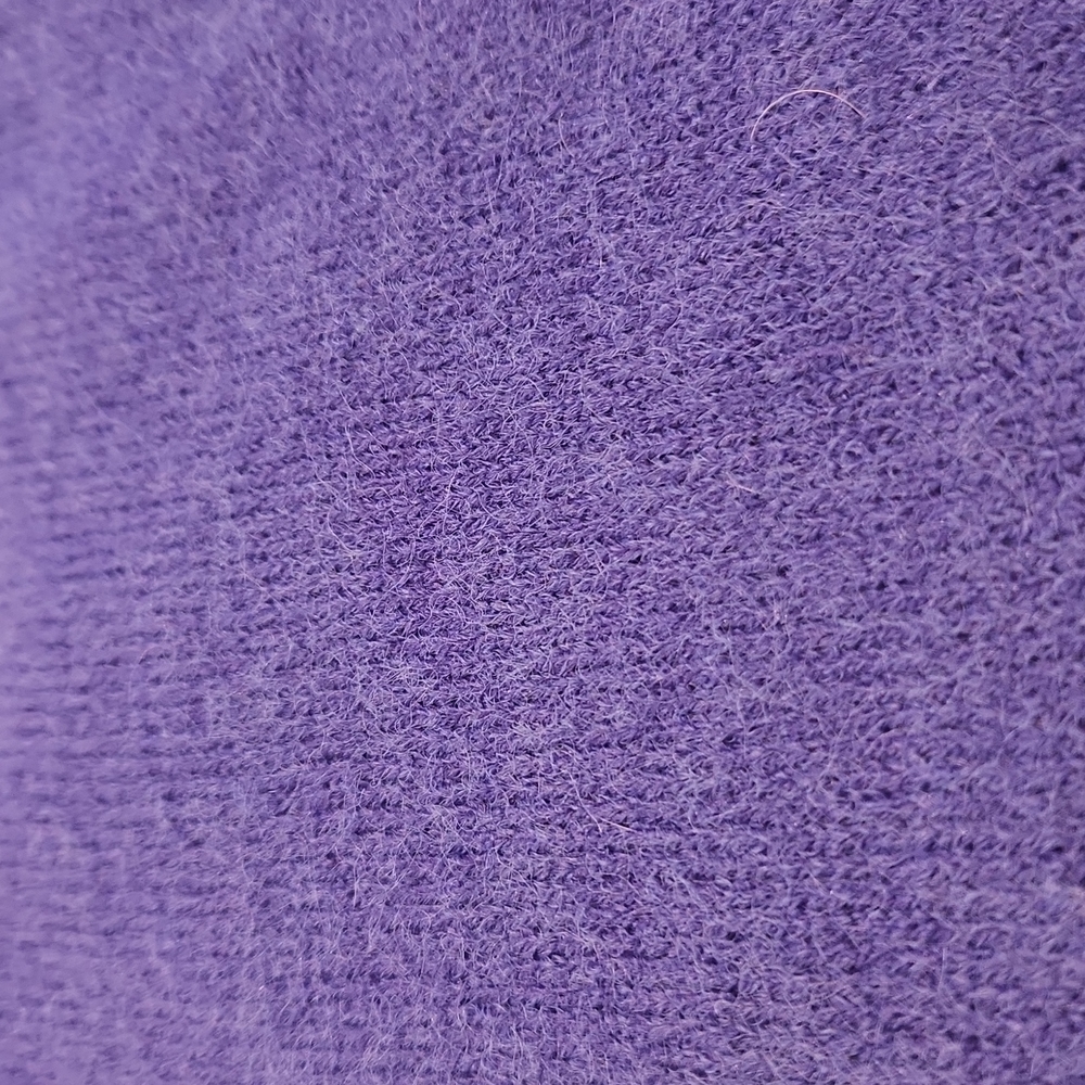SWEATER M CASHMERE BLUE LONGSLEEVE PULL OVER CREW NECK SWEATER - Picture 4 of 4